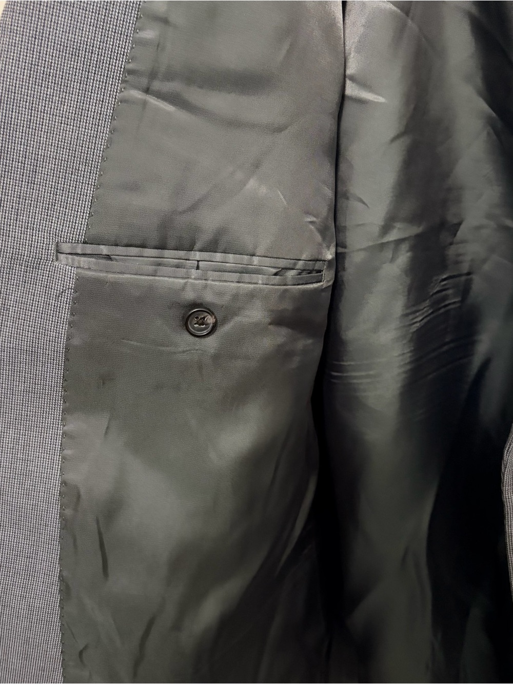 Lauren Ralph Lauren Classic Gray Men's Blazer - Picture 9 of 10